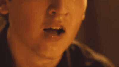 Sweaty Man Face And Eyes GIF
