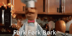 Sweden Chef Fork Bork