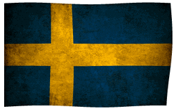 Sweden Rugged Flag