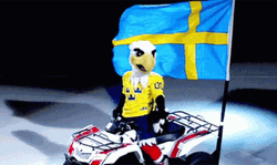 Sweden Slaphot Mascot