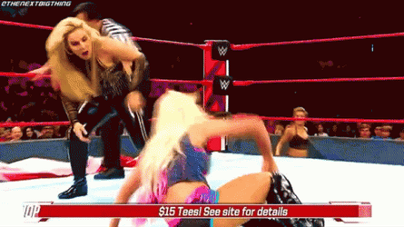 Sweep The Leg Alexa Bliss Natalya Neidhart WWE GIF