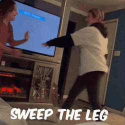 Sweep The Leg Fail Woman And Young Girl GIF