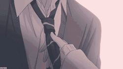 Sweet Anime Couple Kissing GIF