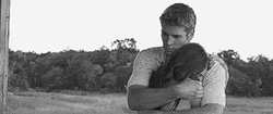 Sweet Boyfriend And Girlfriend Comfort Hugs GIF