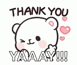 Sweet Cartoon Milk Giggling Thank You GIF