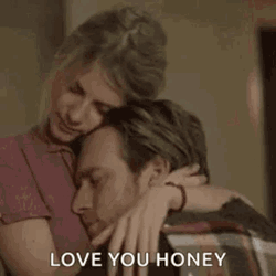 Sweet Couple Caressing And Hugging GIF