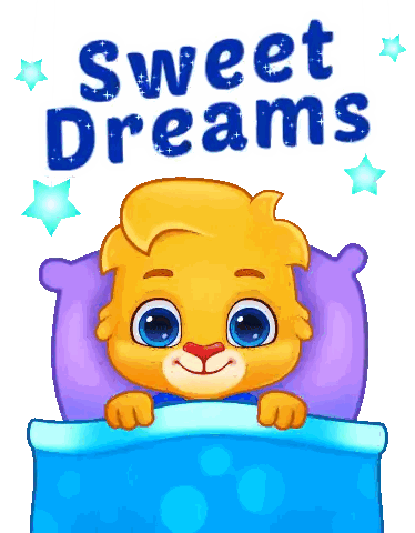 Sweet Dreams Cartoon Character Sticker