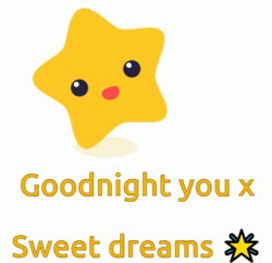 Sweet Dreams Cute Night Star
