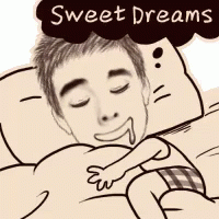 Sweet Dreams Dreaming Drooling