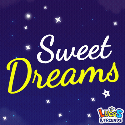 Sweet Dreams Lucas & Friends Poster GIF
