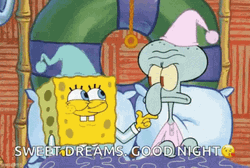Sweet Dreams Spongebob