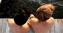 Sweet Gay Love Couple Hanging Out Leaning  GIF