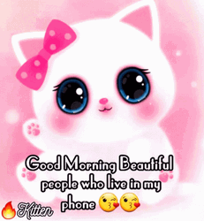 Sweet Good Morning Beautiful People GIF