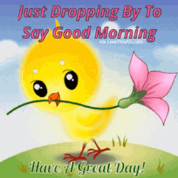 Sweet Good Morning Just Dropping By GIF