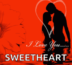 Sweet Love Couple Heart Confession GIF