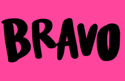 Sweet Pink Bravo Typography