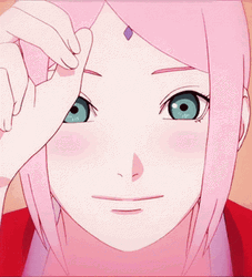 Sweet Sakura Haruno GIF