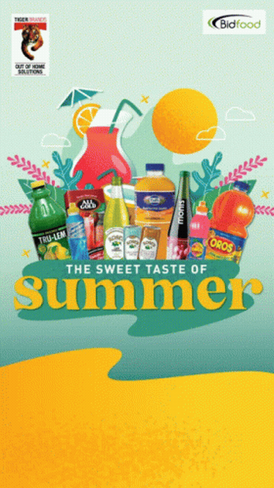 Sweet Taste Of Summer Beverages Poster GIF