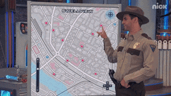 Swellview Map Henry Danger Pointing GIF