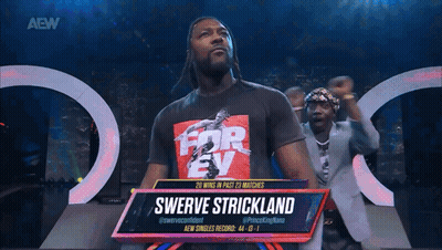 Swerve Strickland AEW Wrestler GIF