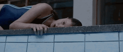 Swimmer Thelma Out Of Breath GIF