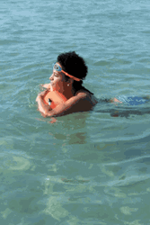 Swimming & Floating GIF