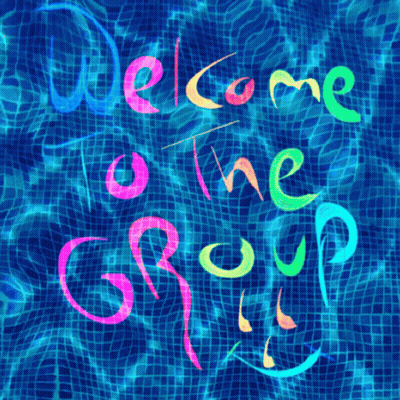 Swimming Pool Saying Welcome To The Group GIF