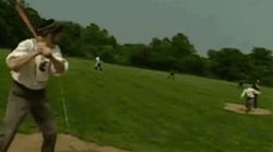 Swing And A Miss Baseball Successfully GIF