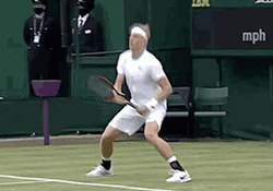 Swing And A Miss Denis Shapovalov GIF