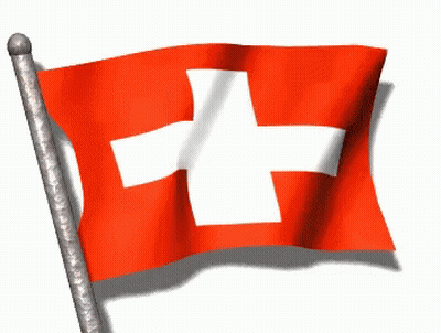 Swiss Flag Waving GIF