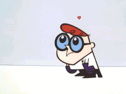 Swoon Dexter Love Struck Dexter's Lab GIF