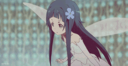 Sword Art Online Confused Yui GIF
