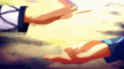 Sword Art Online Kirito And Eugeo Handshake GIF