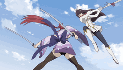 Sword Fight Fairy Tail GIF