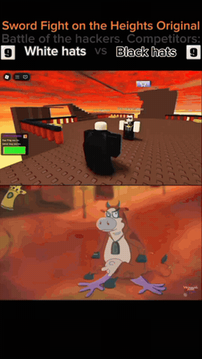 Sword Fight On The Heights Original Screenshot GIF
