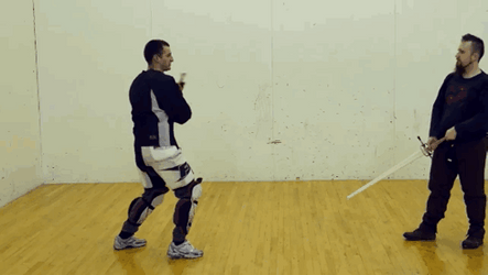 Sword Fight Opponent Depeated GIF