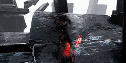 Sword Fighting Mortal Shell Game GIF