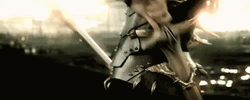 Sword Fighting Woman Warrior GIF