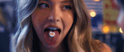 Sydney Sweeney Actress Eating Candy GIF