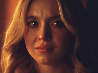 Sydney Sweeney Actress Sad & Teary GIF
