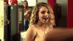 Sydney Sweeney Teasing Someone GIF