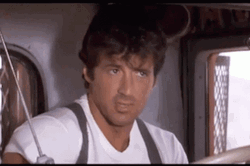 Sylvester Stallone Driving Truck Over The Top Movie GIF