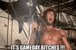 Sylvester Stallone Game Day GIF