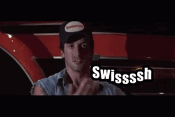 Sylvester Stallone Swish Over The Top Movie GIF