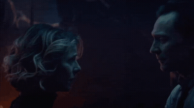 Sylvie Kiss Loki Kissing GIF