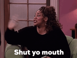 Synclaire James Shut Your Mouth GIF