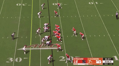 Syracuse Vs Clemson Football Game GIF