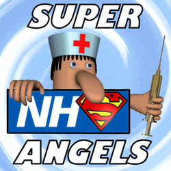 Syringe Injection NHS Cartoon Nurse GIF