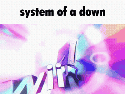 System Of A Down Colorful Image GIF