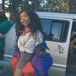 Sza Strutting Backwards Music Video GIF